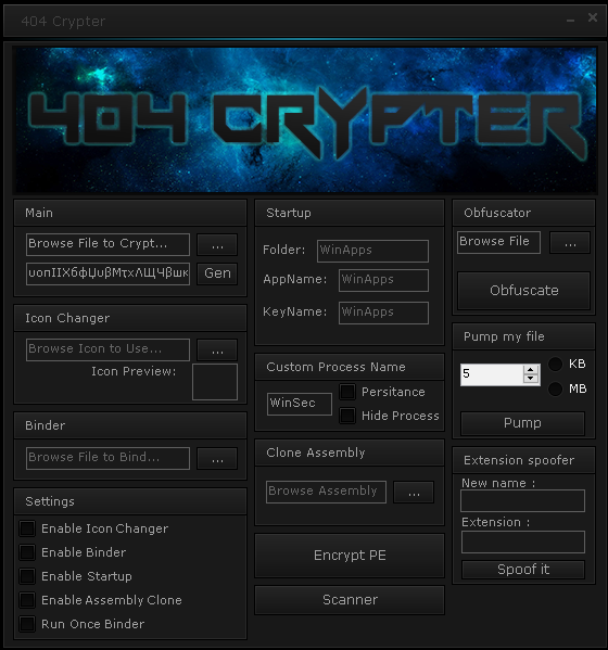 404 crypter