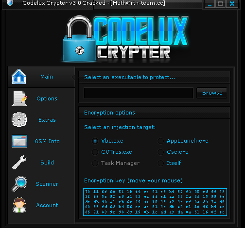 codelux crypter