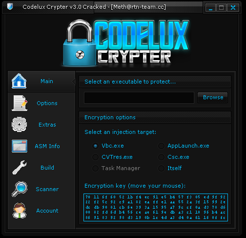 codelux crypter