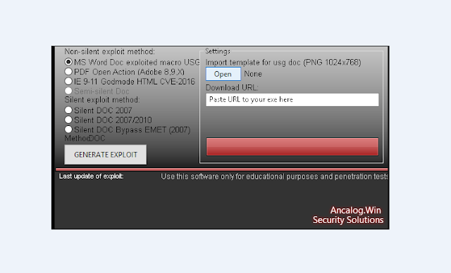 download ancalog exploit builder