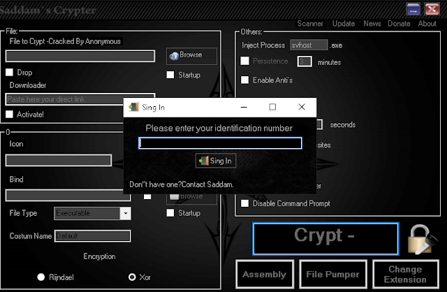 download saddam crypter crack